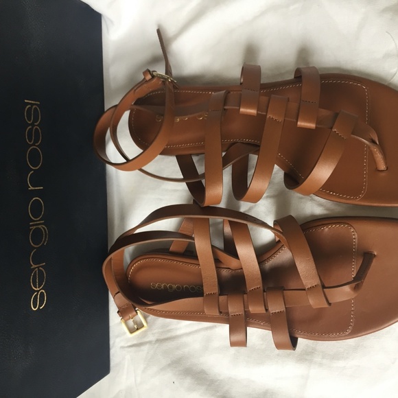 ⭐️Host Pick NIB Sergio Rossi Scape Donna Sz 6 - 36 wrap sandals - Picture 12 of 13